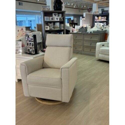 Willa Plus Power Glider Recliner w/Power Headrest Performance Cream 50% Off