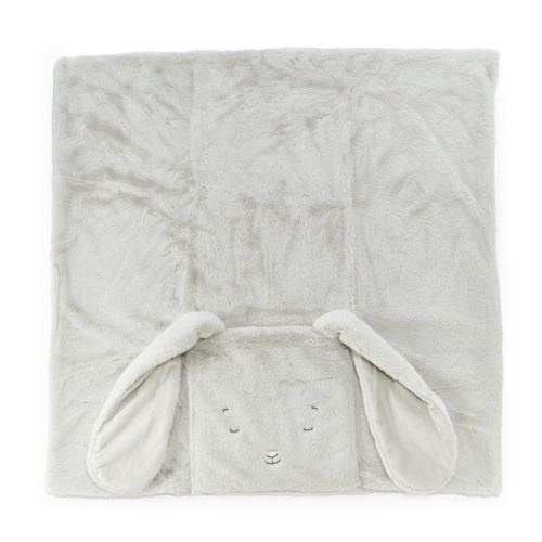Bunnies by the Bay Bunnies by the Bay Bloom Tuck Me In Blanket Gray