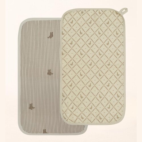 OILO Oilo Bear Crib Sheet