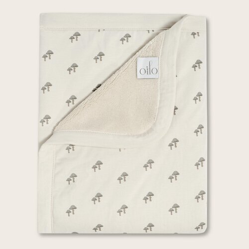 OILO Oilo Mushroom Nursery Cuddle Blanket