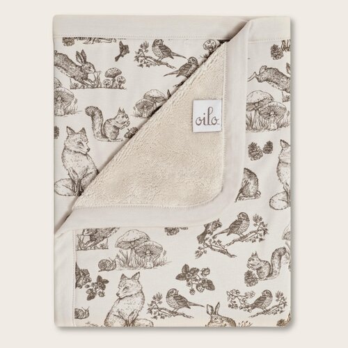 OILO Oilo Woodland Nursery Cuddle Blanket