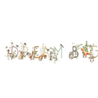 Streamline Art Dream Big 12x36