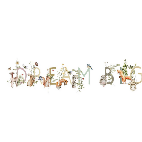 Streamline Art Streamline Art Dream Big 12x36