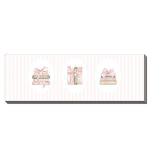 Streamline Art Streamline Art Books in a Row 12x36