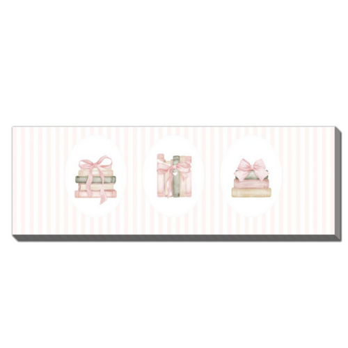 Streamline Art Streamline Art Books in a Row 12x36