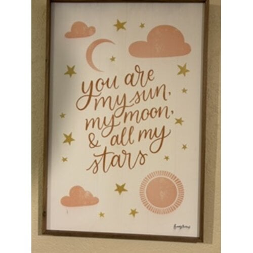 KENDRICK HOMES Kendrik Homes Celestial Boho Stars 24x36