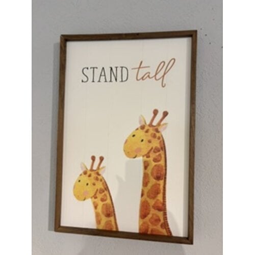 KENDRICK HOMES Kendrik Homes Stand Tall Giraffe 16x24