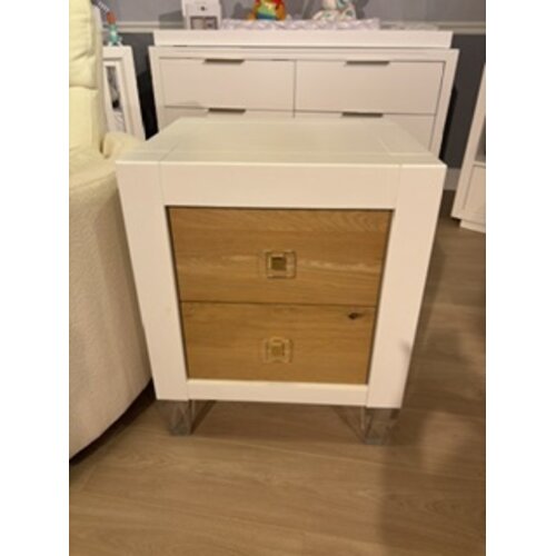 Millenario Nightstand White Floor Sample 50% Off