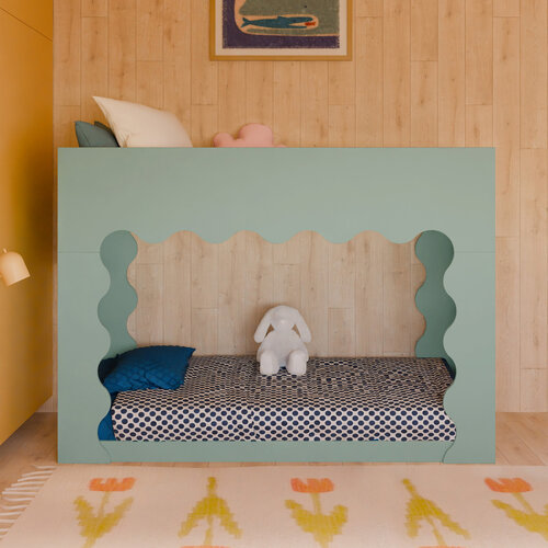 BABYLETTO KIDS Babyletto Lido Wave Convertible Low-Profile Bunk Bed