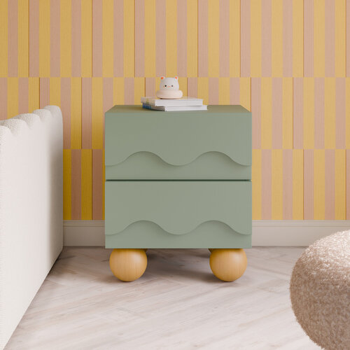 BABYLETTO KIDS Babyletto Lido Wave Nightstand