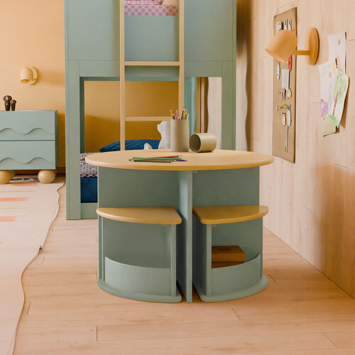 BABYLETTO KIDS Babyletto Nessa Nesting Play Table