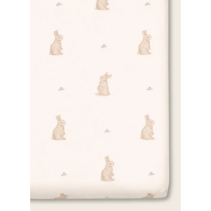 OILO Oilo Organic Jersey Bunny Crib Sheet