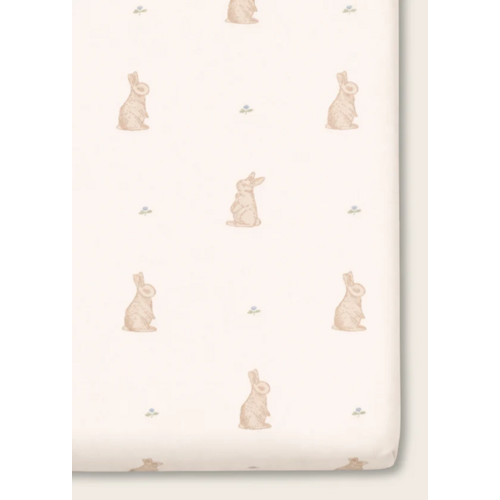 OILO Oilo Organic Jersey Bunny Crib Sheet