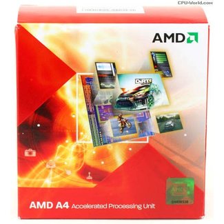 AMD AMD A4-3300X2 2.5GHZ