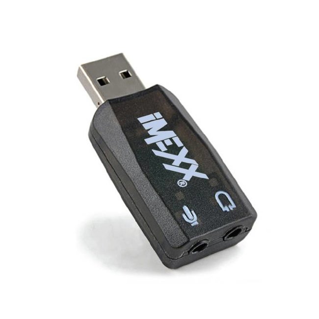 iMEXX 3D 5.1 USB Sound Card IME-40792