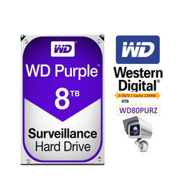 WD WD Purple 8TB 3.5" SATA3 7200RPM CCTV WD82PURZ