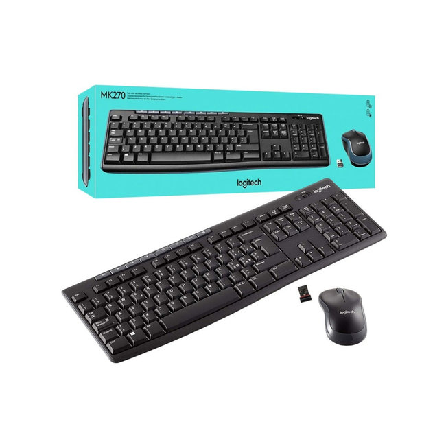 Logitech Wireless MK270 Keyboard & mouse
