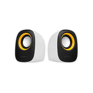 Argom Argom EKO Stereo Speaker 2.0 USB Connection White/Black/Yellow ARG-SP-1020