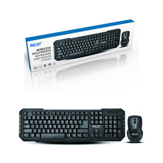 IMEXX IMEXX Wireless Keyboard and Optical Mouse Combo IME-20351EN