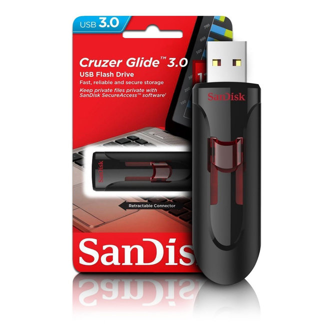 Sandisk 128GB Cruzer Glide 3.0 SDCZ600-128G-G35 - Super Technologies Limited
