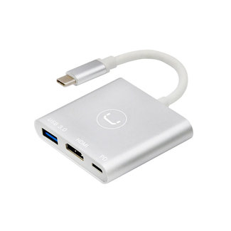 UNNO UNNO Tekno Type C Hub 3 in 1 HDMI / USB 3.0 / Type C HB1101SV