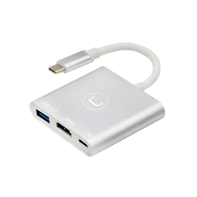 UNNO Tekno Type C Hub 3 in 1 HDMI / USB 3.0 / Type C HB1101SV