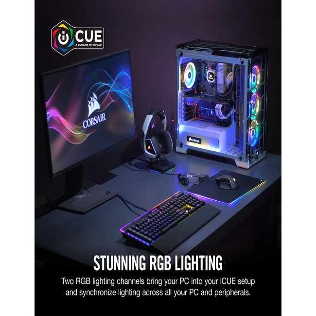 Corsair iCUE Commander PRO Smart RGB Lighting and Fan Speed Controller
