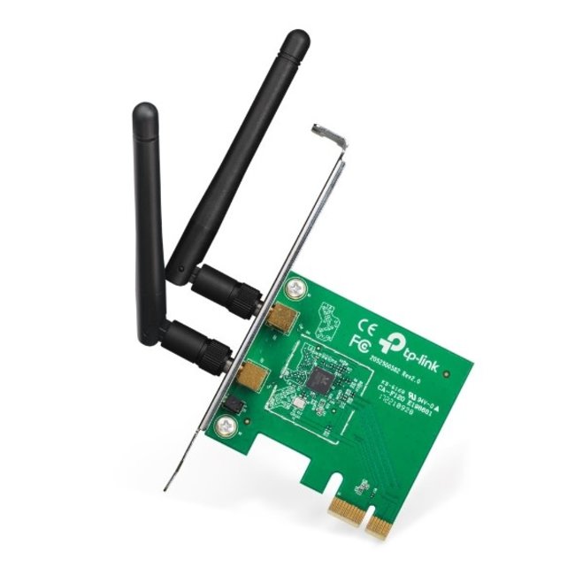 TP-Link 300Mbps Wireless N PCI-E Adapter Card Dual Antennas TL-WN881ND
