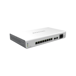 Netgear Netgear 10-Port Gigabit ManageOE Switch GC510PP 8x POE+ 195W 2 x 1G SFP Desk/Rackmountd Pro P