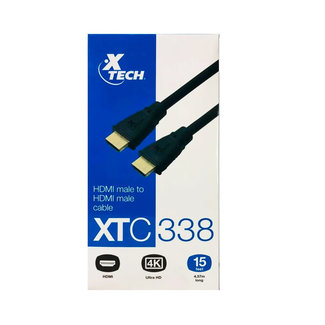 Xtech Xtech HDMI 15FT Cable XTC 338