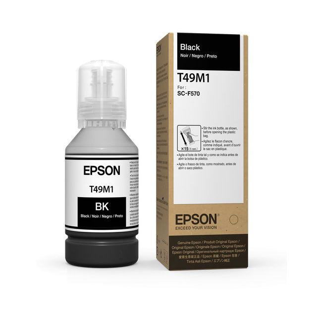 Epson T49M120 Black Ink Bottle for F170 140ml