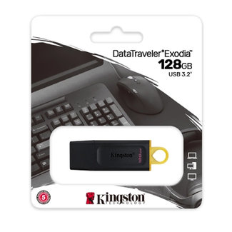 Kingston Kingston 128GB USB DataTraveler Exodia Flash Drive DTX/128GB Flash Drive