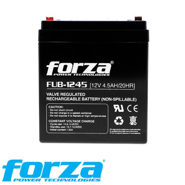 Forza Forza Battery FUB 1245 Super Technologies Limited Forza Forza Battery FUB 1245 Super Technologies Limited
