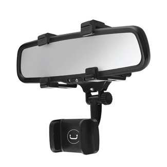 UNNO UNNO Cell Phone Holder for Rear View Mirror - CH3008BK