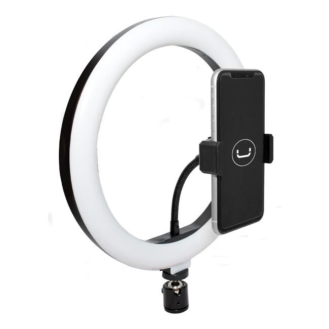 UNNO LED Ring Light 10" with Stand - PH1802BK
