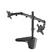 UNNO UNNO Stand Dual Monitor 12" - 32" - TM8001BK