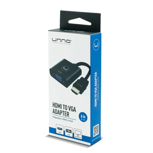 UNNO Adapter HDMI to VGA - AD4202BK
