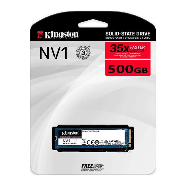 Kingston 500GB NV1500GB M.2 2280 NVMe PCIe SATA SNVS