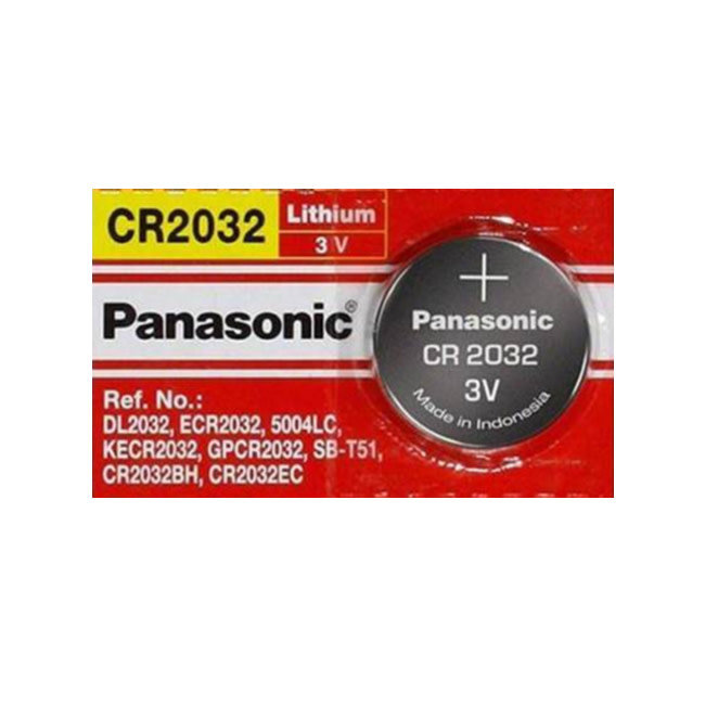 225Mah Panasonic CR2032 3v Lithium Battery, Operating Temperature