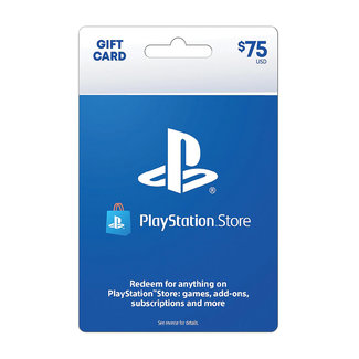 Playstation $75 Gift Card