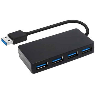Bell to Go USB 3.0 Universal 4 Port HUB and Network Port, USB C adapter Included BTG-3.0-4P