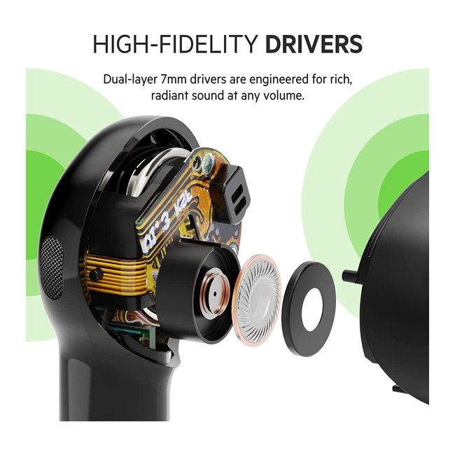 Belkin True Wireless Headphones Soundform AUC002GlBK