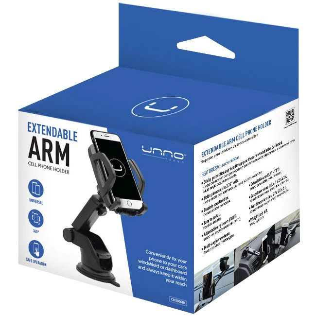 UNNO Cell Phone Holder with Extendable Arm - CH3006BK