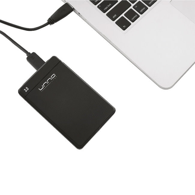 UNNO Hard Drive External Enclosure USB 3.0 - EN3213BK