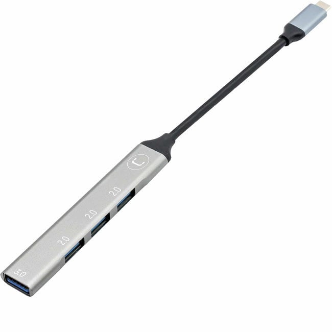 UNNO Hub 4-Ports USB 3.0 x 1 & USB 2.0 x 3 - HB1013SV