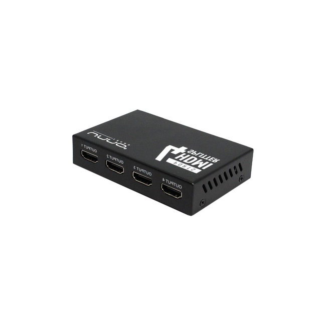 UNNO 4 Ports HDMI Splitter 4K/3D HB1205BK