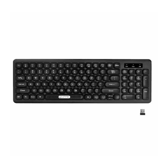 UNNO Keyboard Compact Klass Wireless English - KB6756BK