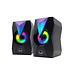 UNNO UNNO Desktop Speakers Icon USB 2.0 - Black LED - SP9013BK
