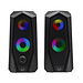 UNNO UNNO Desktop Speakers BRV30 Gaming USB 2.0 - Black LED - SP9030BK