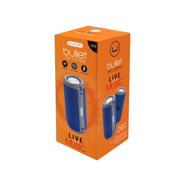 UNNO Speaker Bullet BT TWS - Blue - SP9213BL